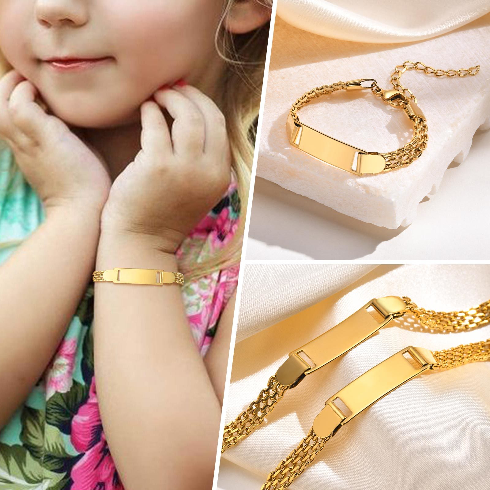 Vnox Personalized Mom Daughter - đánh giá và giá Stainless Mesh Band
