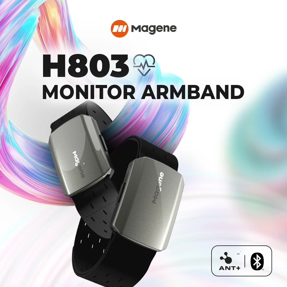 Magene H803 Heart Rate Armband - đánh giá và giá Sport Loop Strap