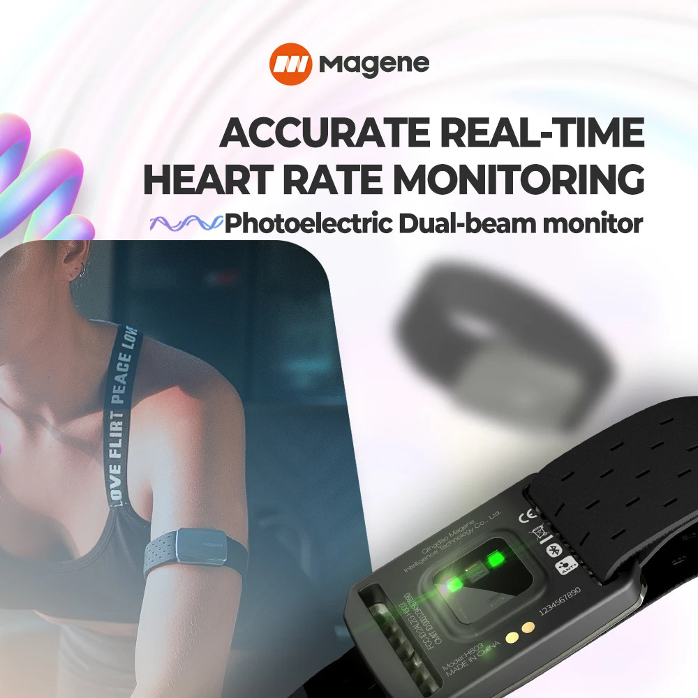 Magene H803 Heart Rate Armband - đánh giá và giá Sport Loop Strap