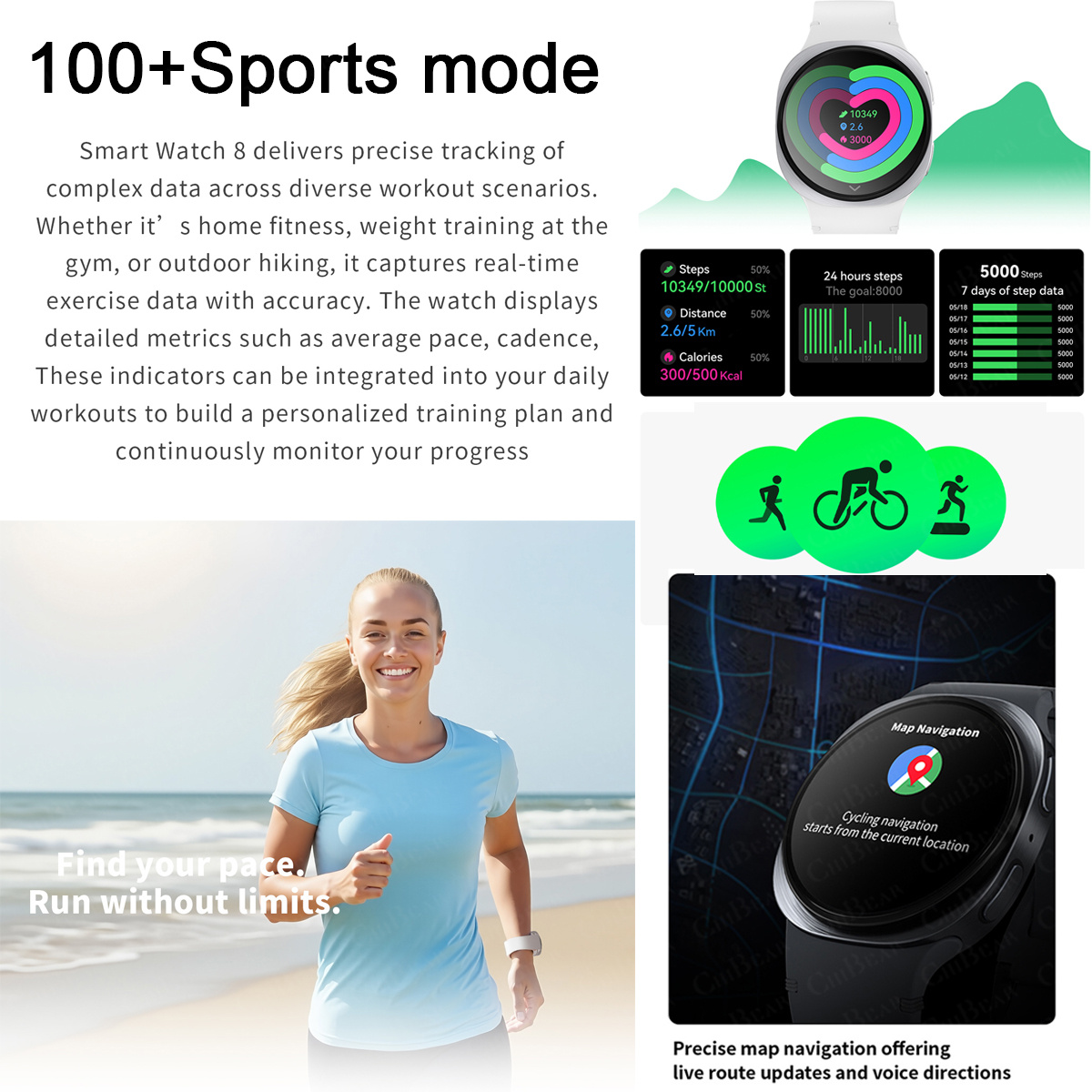 2026 New Watches 8 Mini GPS Tr - đánh giá và giá Smartwatch Store