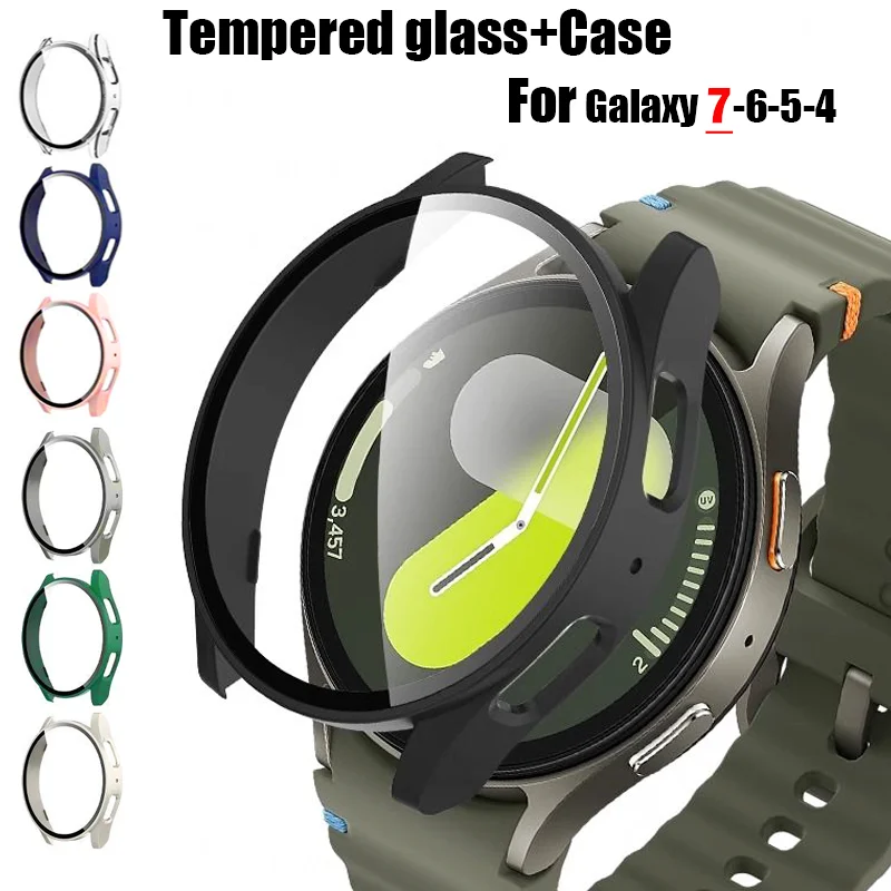 Tempered Glass+Case for Samsun - đánh giá và giá Accessories For Galaxy Watch 5