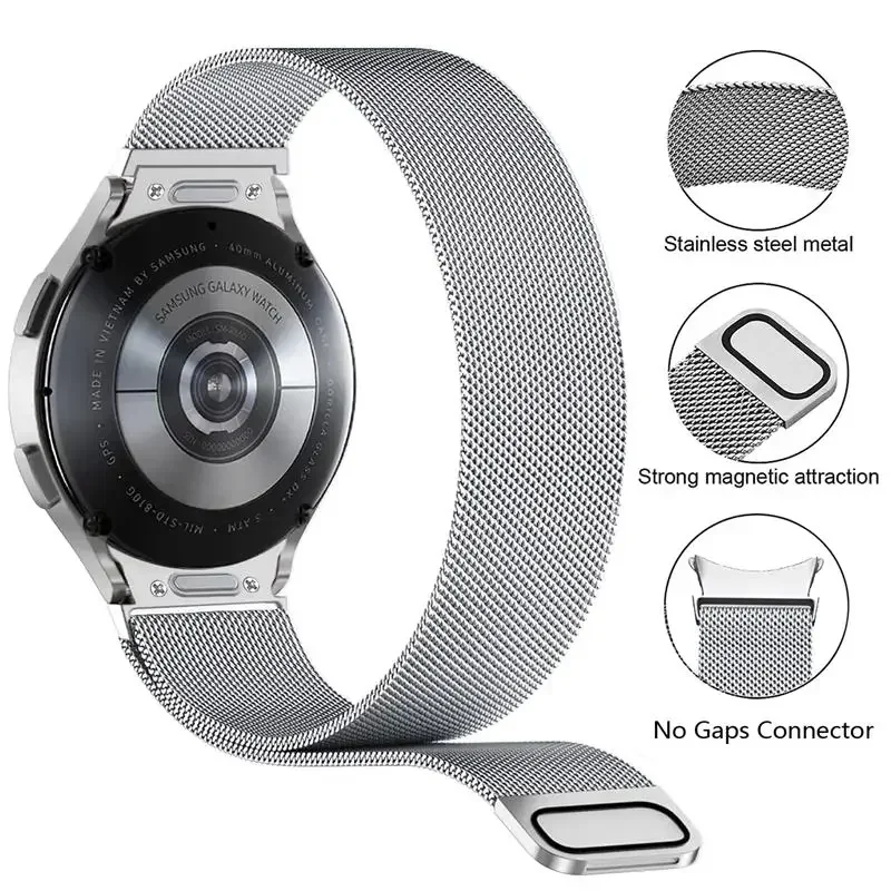 Quick Fit Milanese Band for Sa - đánh giá và giá Accessories For Galaxy Watch 5