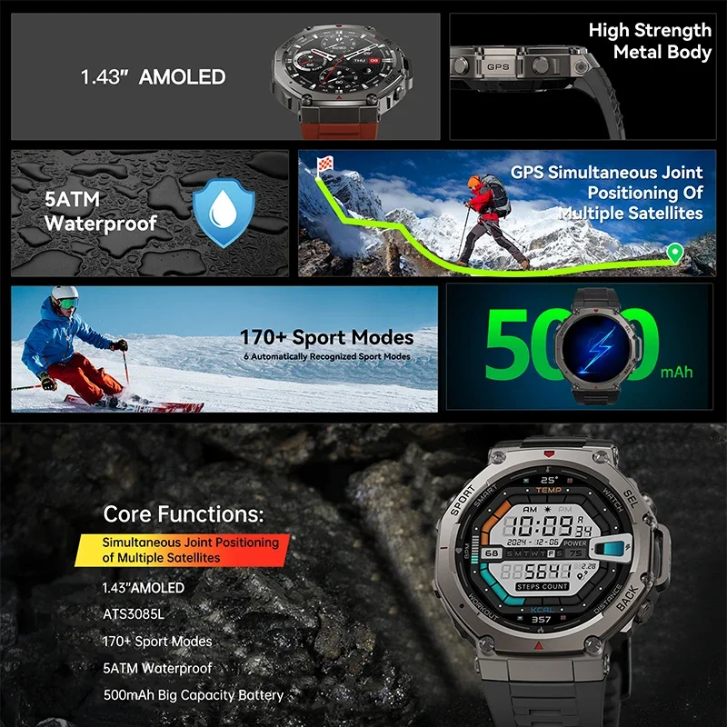2026 New Military DM58 GPS Sma - đánh giá và giá Smartwatch Store