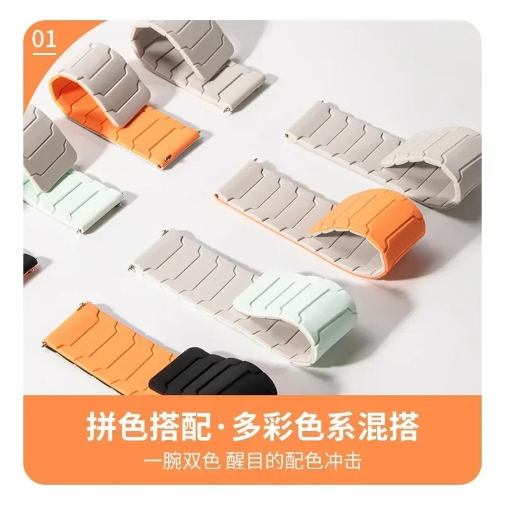 20mm 22mm Magnetic Silicone St - đánh giá và giá Xiaomi Smartwatch S4 Accessories