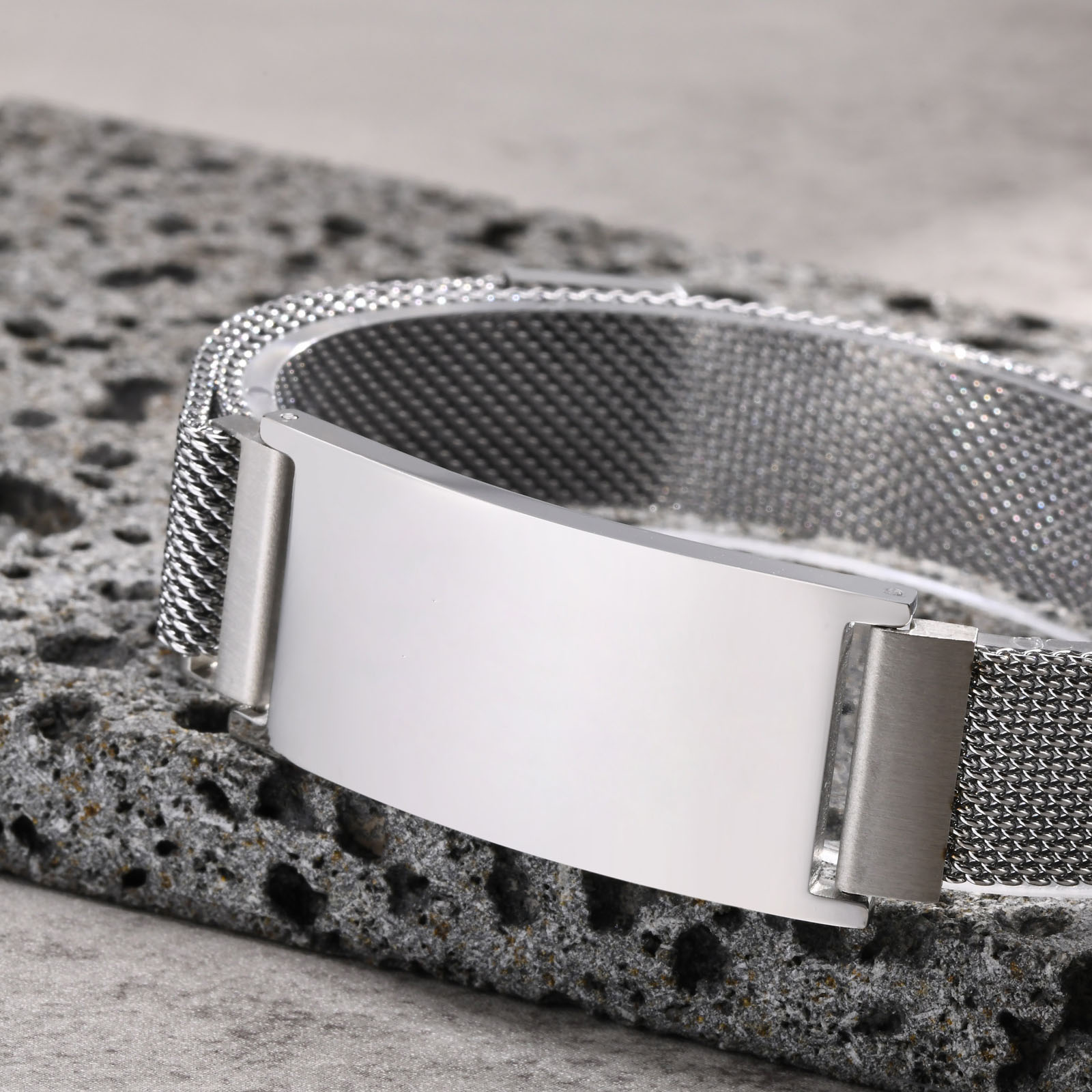 Chunky Magnetic Mesh Strap Bra - đánh giá và giá Stainless Mesh Band