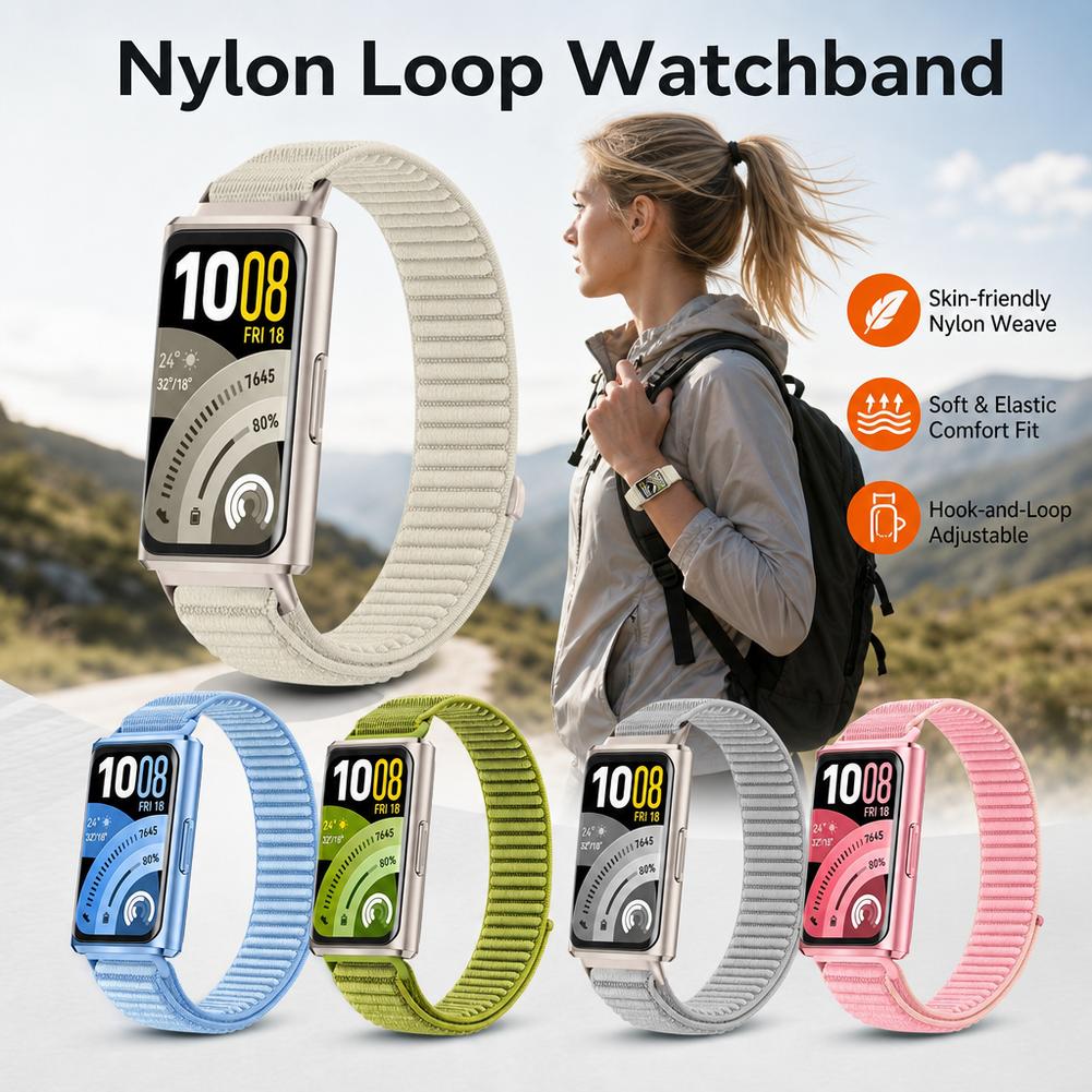 For Huawei Band 11/11 Pro Watc - đánh giá và giá Sport Loop Strap