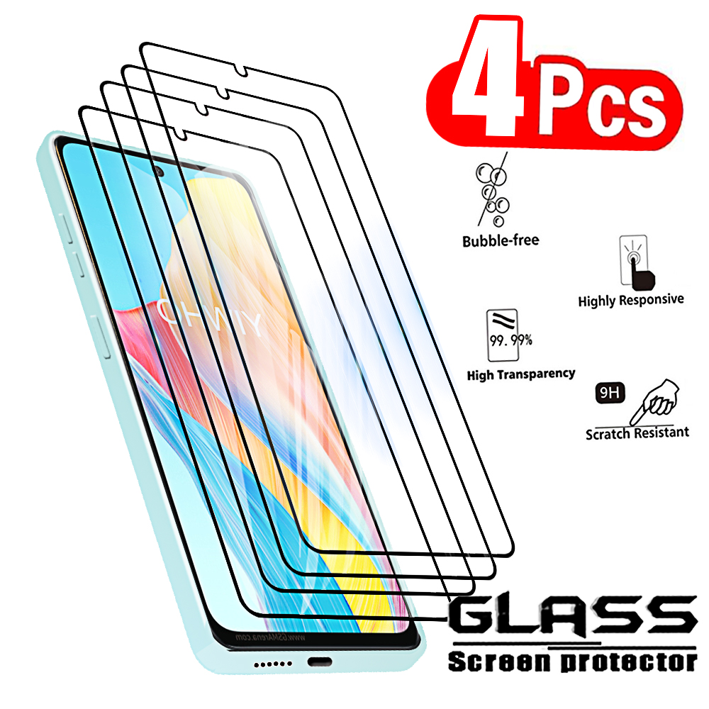 4Pcs Tempered Glass For Oppo A - đánh giá và giá Oppo A78