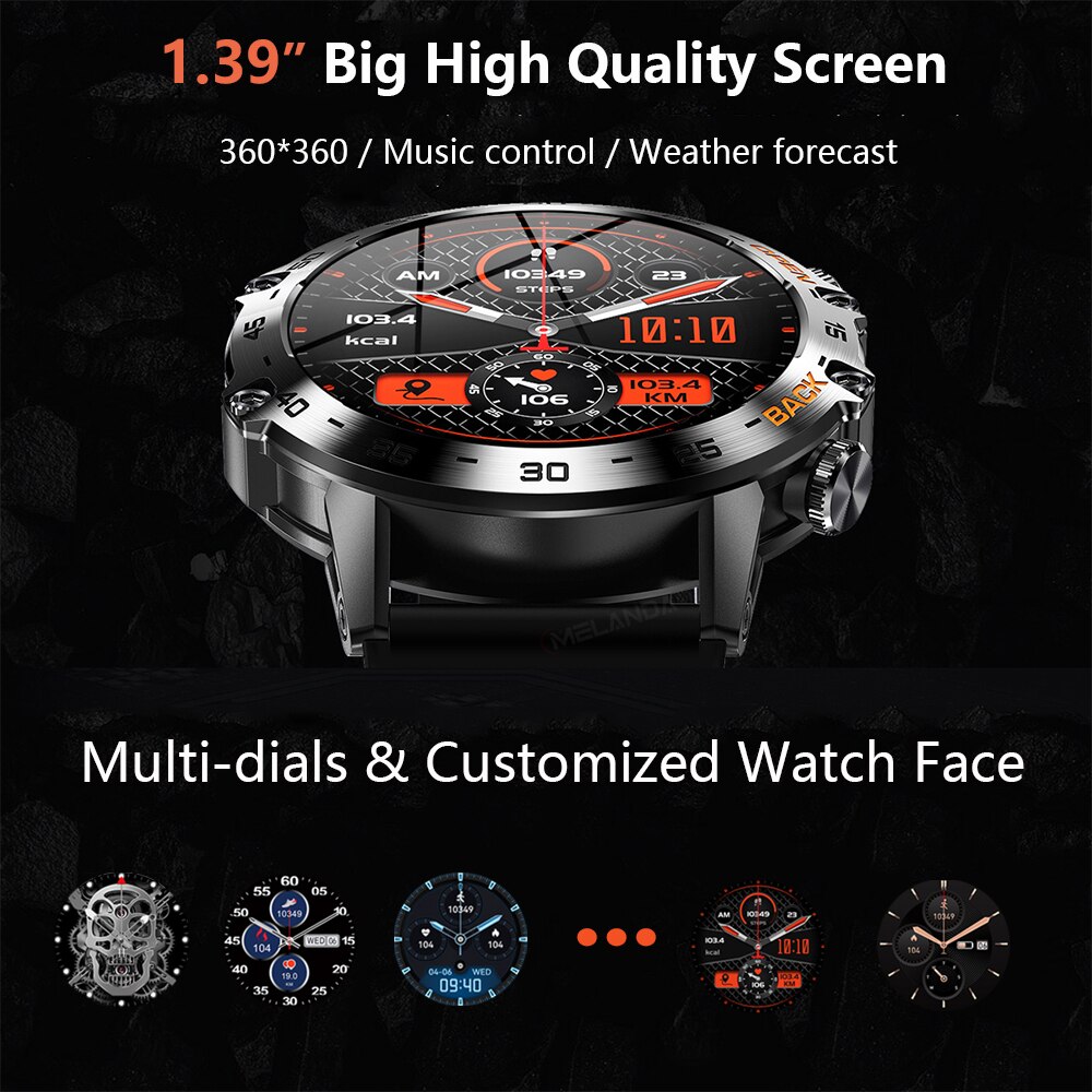 MEVADEN Steel 1.39 inch Men Lu - đánh giá và giá Smartwatch Store