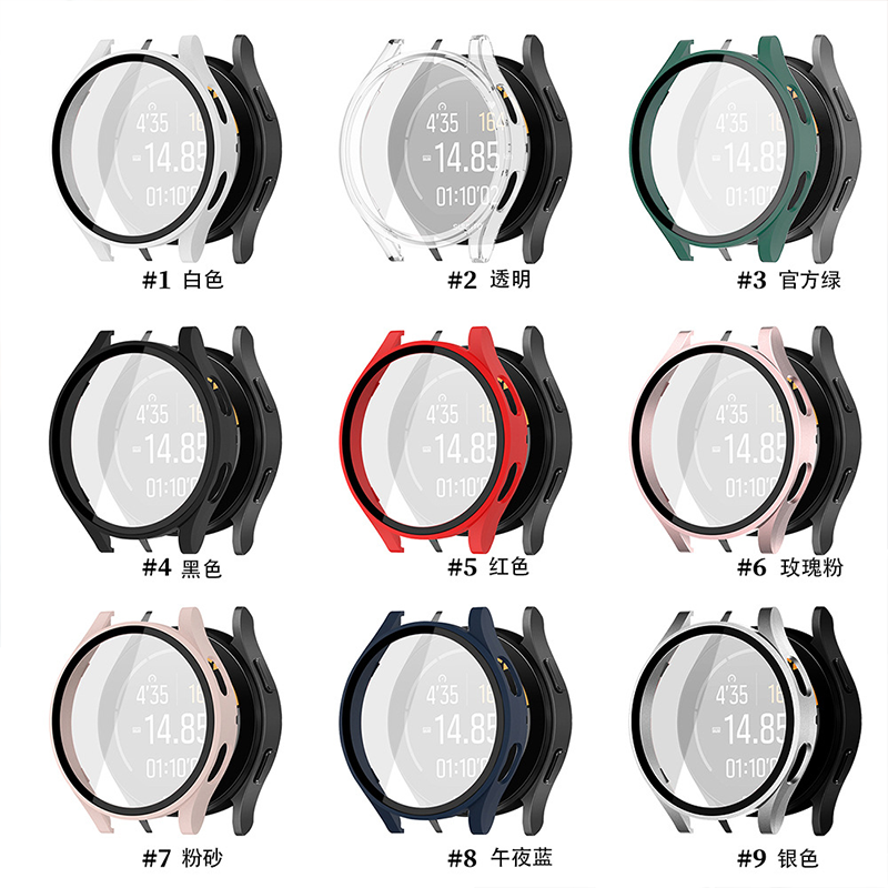 Tempered Glass+PC Case for Sam - đánh giá và giá Accessories For Galaxy Watch 5