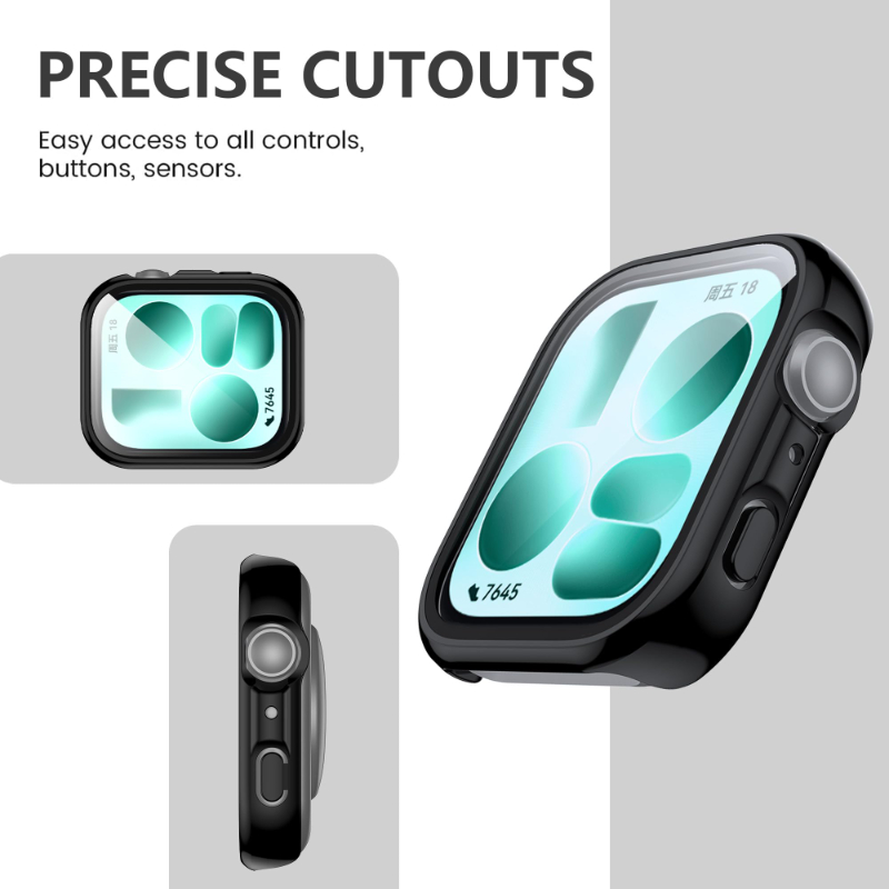 Glass+Case for Huawei Watch Fi - đánh giá và giá Huawei Smartwatch Accessories