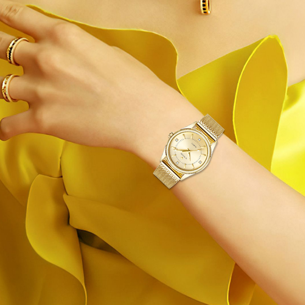 Đồng Hồ Nam WWOOR Thương Hiệu  - đánh giá và giá Stainless Mesh Band