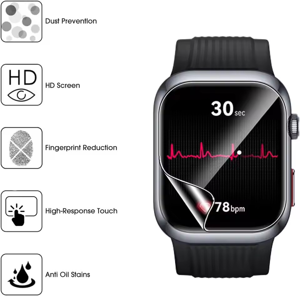 3pcs TPU Hydrogel Films for Hu - đánh giá và giá Huawei Smartwatch Accessories